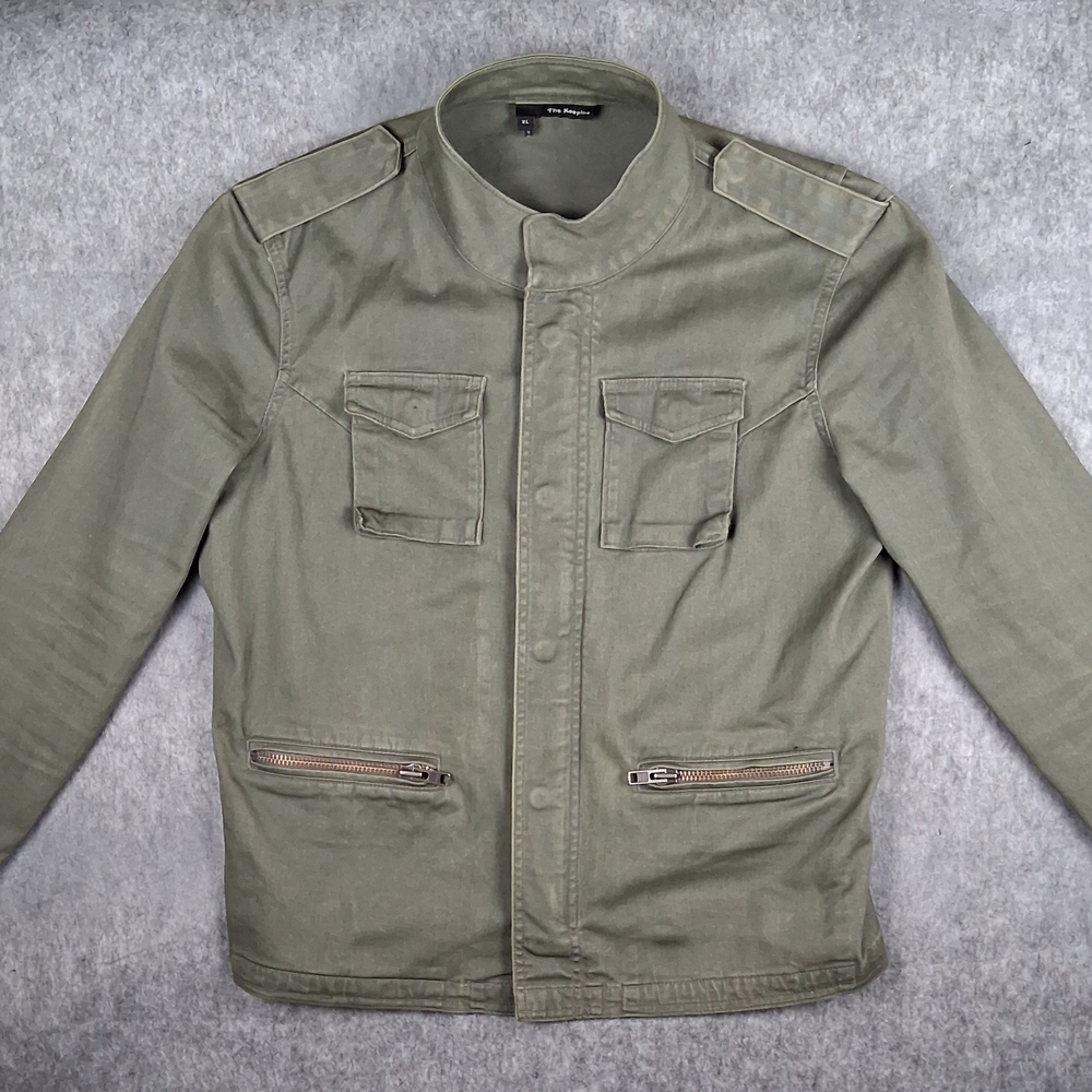 The Kooples military utility jacket.